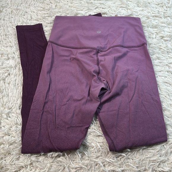 Lululemon Align Pant 28" Spray Ombre Align Pant BW555 FTBK FULL28 Jubilee Multi - Picture 3 of 5